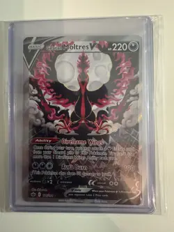 Pokemon TCG Chilling Reign Galarian Moltres v Alt Art 177/198 MINT - Image 1