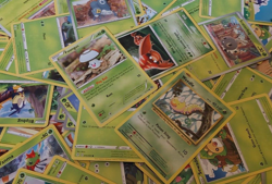 Pokemon TCG Bulk Lot - 100 Grass-Type Common/Uncommon Pokemon, no Energy - Image 1