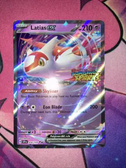 Latias ex 076/191 Surging Sparks Stamp Premium Collection Holo Pokemon NM EN SSP - Image 2