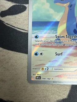 Pokemon TCG Misty's Lapras 194/182 Destined Rivals Illustration Rare NM - Image 5