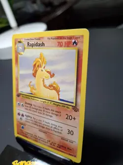 Pokemon Rapidash Jungle 44/64 Regular 1st Edition Uncommon MP (JL) - Image 2