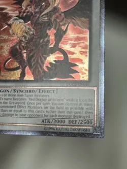 Yugioh! LP Scarlight Red Dragon Archfiend - DOCS-EN046 - Ultimate Rare - Unlimit - Image 3