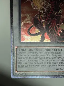 Yugioh! LP Scarlight Red Dragon Archfiend - DOCS-EN046 - Ultimate Rare - Unlimit - Image 4