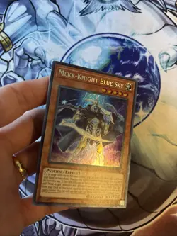 (AY) Yugioh! Mekk-Knight Blue Sky - EXFO-EN014 - Secret Rare - Unlimited Ed LP - Image 2