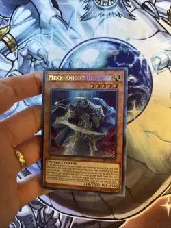 (AY) Yugioh! Mekk-Knight Blue Sky - EXFO-EN014 - Secret Rare - Unlimited Ed LP - Image 3