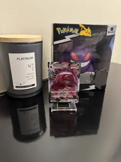 Gengar VMAX 157/264 Fusion Strike Full Art Ultra Rare Holo Pokemon Card - Image 1