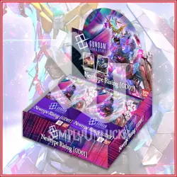 GUNDAM CARD GAME: Newtype Rising Booster Box GD01 BANDAI *IN STOCK - Image 1