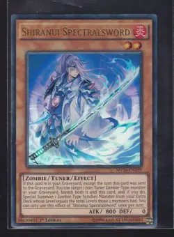 MP16-EN199 Shiranui Spectralsword Ultra Rare 1st Edition Yugioh TCG Card - Image 1