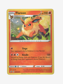 Pokemon TCG: Flareon SWSH041 SWSH: Sword & Shield Promo Cards Holo - Image 1