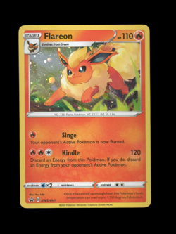 Pokemon TCG: Flareon SWSH041 SWSH: Sword & Shield Promo Cards Holo - Image 2