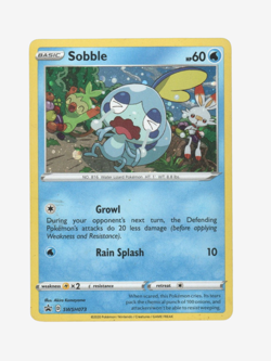 Pokemon TCG: Sobble SWSH073 SWSH: Sword & Shield Promo Cards Holo - Image 1