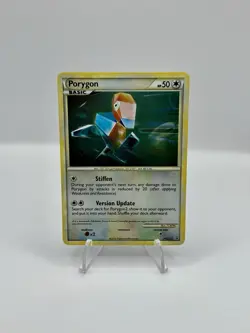Pokemon Porygon TCG Holo Promo Card Triumphant HGSS22 - Image 1