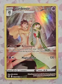 Pokemon Card Gardevoir TG05/TG30: Silver Tempest Trainer Gallery Full Art Holo - Image 1