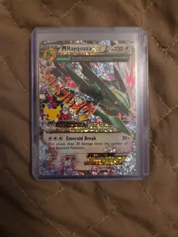 Pokemon TCG M Rayquaza EX Celebrations Classic Collection Holo Ultra Card 76/108 - Image 1