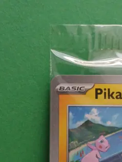 Pikachu Pokemon Scarlet & Violet Black Star SVP 190 Factory Sealed Promo Card - Image 2