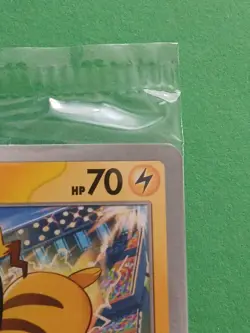 Pikachu Pokemon Scarlet & Violet Black Star SVP 190 Factory Sealed Promo Card - Image 3