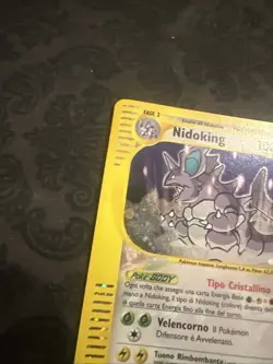 Nidoking - 150/147 - Pokemon Aquapolis Holo Crystal Card ITALIAN - Image 5