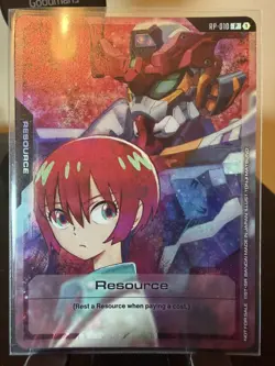 Gundam Card Game Resource Promo Machu FOIL RP-010 English TCG - Image 1