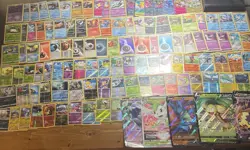 HUGE POKEMON HOLO/REVERSE HOLO/ULTRA RARE ALL 2010-2024 110+ CARD LOT SEE PICS - Image 1