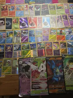 HUGE POKEMON HOLO/REVERSE HOLO/ULTRA RARE ALL 2010-2024 110+ CARD LOT SEE PICS - Image 3