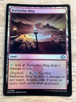 Barbarian Ring [Modern Horizons 3] Foil Near Mint - Image 1