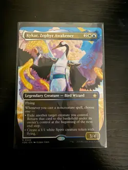 Kykar, Zephyr Awakener Borderless Foundations Regular 348 Magic The Gathering - Image 1
