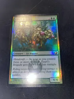 1x Foil Ezuri’s Brigade Scar’s Of Mirrodin Rare Mtg - Image 1
