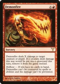 Demonfire 1x MtG Dissension - Image 1