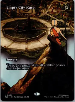Empty City Ruse M 0003 MTG Avatar: The Last Airbender: Eternal NON-FOIL - Image 1
