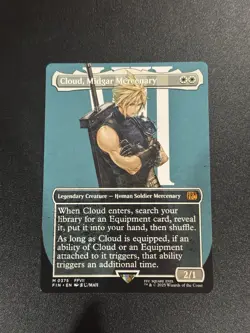 Cloud, Midgard Mercenary 0375 - Non-Foil Borderless - NM - Image 1