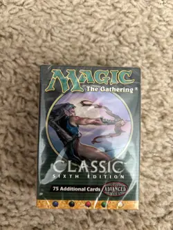 Magic the Gathering Classic Sixth Edition Tournament Deck MTG English 6th Sealed - Image 1