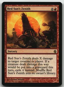 Red Sun's Zenith R Mirrodin Besieged 74 LP - Image 1