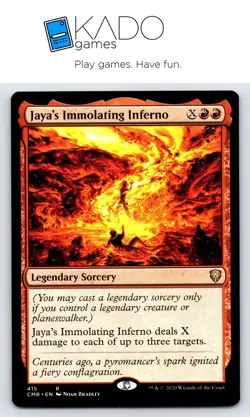 Commander Legends #415 Jaya's Immolating Inferno - Image 1