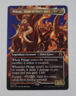 Magic The Gathering: MTG Phlage, Titan of Fire's Fury NF (MH3) Mythic 0379 - Image 1