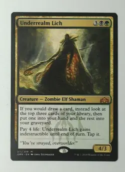 MTG Singles - Underrealm Lich - Guilds of Ravnica -D349 - Image 1