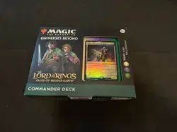 MTG Universes Beyond Magic Commander Deck Lord of The Rings Food And Fellowship - Image 1