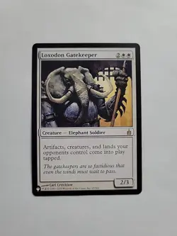MTG - Loxodon Gatekeeper _ The List Regular Rare #25 - Image 1