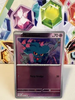 Misdreavus 035/094 Common Reverse Holo - Pokemon TCG Phantasmal Flames - NM - Image 1