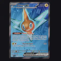 Rotom Ex 111/094 Phantasmal Flames Full Art Ultra Rare Pokemon TCG MINT 🔥 - Image 1