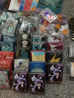 Pokemon TCG LOT - Sleeves, Dice, Coins, Decks, Etc. - SOLD AS SHOWN - Image 3