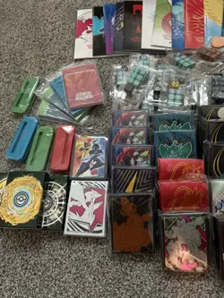 Pokemon TCG LOT - Sleeves, Dice, Coins, Decks, Etc. - SOLD AS SHOWN - Image 4