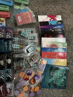 Pokemon TCG LOT - Sleeves, Dice, Coins, Decks, Etc. - SOLD AS SHOWN - Image 5