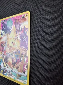 Pikachu 160/159 Secret Rare Full Art Holo Crown Zenith NM Pokemon TCG - Image 2