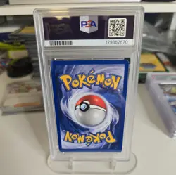 MACHAMP #8 HOLO 1ST EDITION PSA 8 POKEMON BASE SET 1999 ITALIAN - Image 2