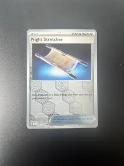 Pokemon TCG: Night Stretcher 061/064 Shrouded Fable Trainer Item Reverse Holo NM - Image 3