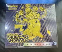 Pokemon TCG Scarlet & Violet Surging Sparks Elite Trainer Box NEW Factory Sealed - Image 1