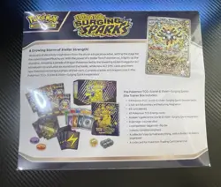 Pokemon TCG Scarlet & Violet Surging Sparks Elite Trainer Box NEW Factory Sealed - Image 2