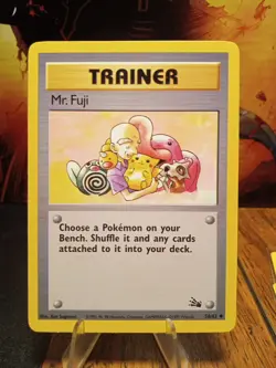 1999 Pokemon Fossil Mr. Fuji #58 - Image 1