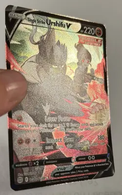 Single Strike Urshifu V - TG18/TG30 - Character Rare Pokemon NM - Image 2