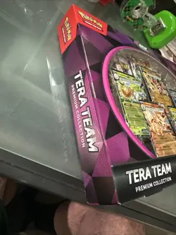 Pokemon TCG Scarlet & Violet - Tera Team EX Premium Collection Promo Box - New - Image 3